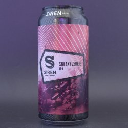 Siren - Sneaky Zebras - 6% (440ml) - Ghost Whale