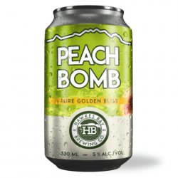 HBBC Peach Bomb 330mL - The Hamilton Beer & Wine Co