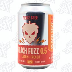 Fierce Beer PEACH FUZZ 0.5 - Beer Force