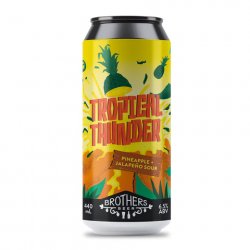 Brothers Beer Tropical Thunder - Pineapple and Jalapeño Sour - Brothers Beer