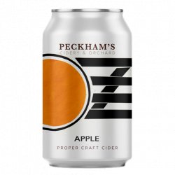 Peckham's Proper Apple Cider 330mL Can - The Hamilton Beer & Wine Co