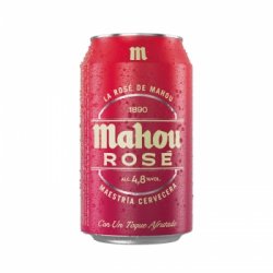 Cerveza Mahou rosé lata 33 cl. - Carrefour España