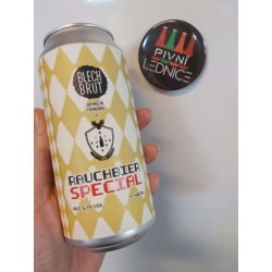 Blech.Brut Rauchbier Special (2024) 14°5,7% 0,44l DMT:5.1.25 - Pivní lednice