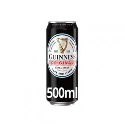 Guinness Extra Stout Can 50Cl 4.2% - The Crú - The Beer Club