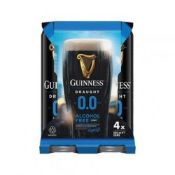 Guinness Draught 4 Pack 50Cl 0.0% - The Crú - The Beer Club