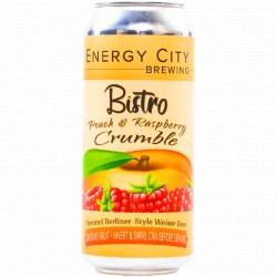 Energy City Brewing Bistro Peach & Raspberry Crumble