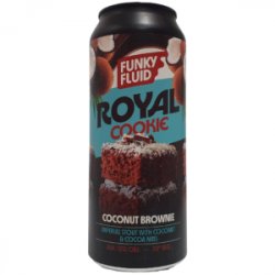 Funky Fluid Royal Cookie: Coconut Brownie