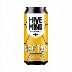 Hive Mind Mead & Brew Co Nectar Honey Pilsner Hive Mind Mead & Brew Co Nectar Honey Pilsner