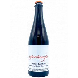 Afterthought Brewing Company Modern Tradition Sauvignon BA - ’t Biermenneke