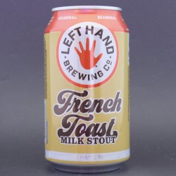 Left Hand - French Toast Milk Stout - 6% (355ml) - Ghost Whale