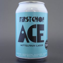 First Chop Brewing - ACE - 4.8% (330ml) - Ghost Whale