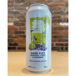 Beauregard, Brasserie et Distillerie. Gose Fizz - Beau Dégât