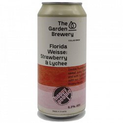 The Garden  Hoppy People - Florida Weisse: Strawberry & Lychee - Bereta Brewing Co.