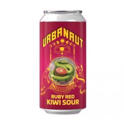 Urbanaut Ruby Red Kiwi Sour 440mL - The Hamilton Beer & Wine Co