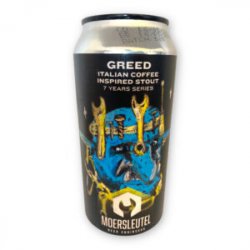 Moersleutel, Greed, Italian Coffee Stout, 7 Years Series, – 0,44 l. – 11,0% - Best Of Beers