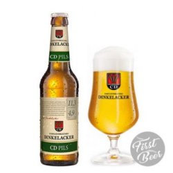 Bia Dinkelacker CD Pils 4.9% – Chai 330ml – Thùng 24 Chai - First Beer – Bia Nhập Khẩu Giá Sỉ