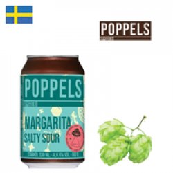 Poppels Margarita Salty Sour 330ml CAN - Drink Online - Drink Shop