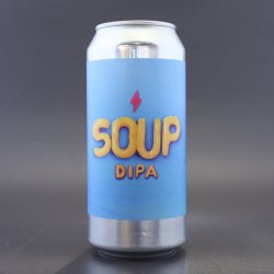 Garage Beer Co - Soup DIPA - 8.5% (440ml) - Ghost Whale