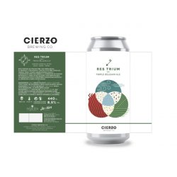 Cierzo Res Trium (Pack de 12 latas) - Cierzo Brewing