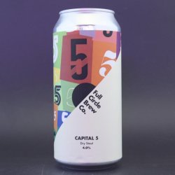 Full Circle Brew Co - Capital 5 - 4% (440ml) - Ghost Whale