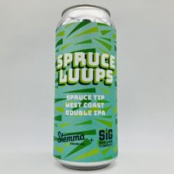 SiG  Stemma Spruce Luups Double IPA Can - Bottleworks