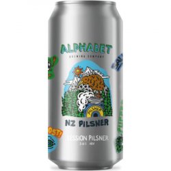 Alphabet Brewing Company, NZ Pilsner 440ml Can - The Fine Wine Company