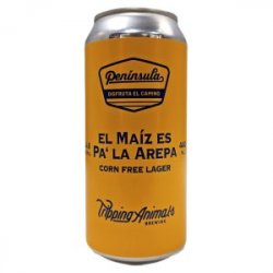 Cervecera Península & Tripping Animals Brewing Co.  El Maíz es Pa’ La Arepa 44cl - Beermacia