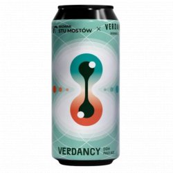 Stu Mostów X Verdant Brewing- Verdancy DDH Pale Ale 5.7% ABV 440ml Can - Martins Off Licence