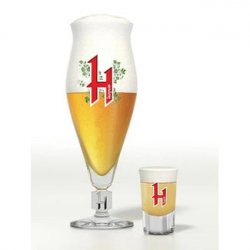 Lefebvre Hopus Bierglas + Gistglas - Drankenhandel Leiden / Speciaalbierpakket.nl