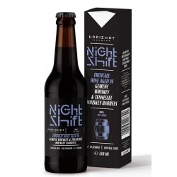 HORIZONT Brewing Night Shift Vintage 2024 - Triticale Wine Aged In Gemenc Whiskey & Tennessee Whiskey Barrels