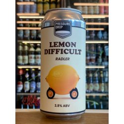 Pressure Drop Brewing Lemon Difficult