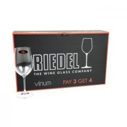 Riedel Vinum 4X3 Red Wine  Pay 3 Get 4 - Sabremos Tomar