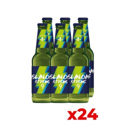 Slalom Strong Lager 33cl - Cassa da 24 Bottiglie - Bottle of Italy