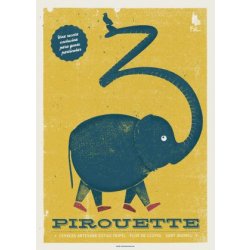 FDL 1un. serigrafia “PIROUETTE: una receta original para gente particular” - FDL Beer Project