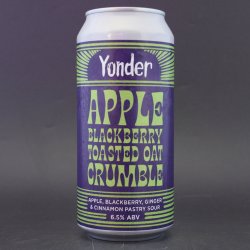 Yonder - Apple & Blackberry Toasted Oat Crumble - 6.5% (440ml) - Ghost Whale