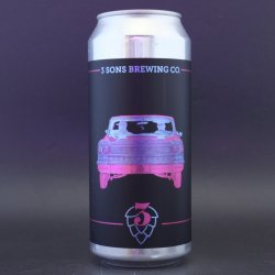 3 Sons - Double DOPE - 9% (473ml) - Ghost Whale