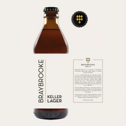 BrayBrooke - Keller Lager - 4.8% Keller Beer - 330ml Bottle - The Triangle