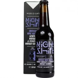 Horizont Night Shift Vintage 2024 - Triticale Wine Gemenc & Tennessee Whiskey BA - Drankenhandel Leiden / Speciaalbierpakket.nl