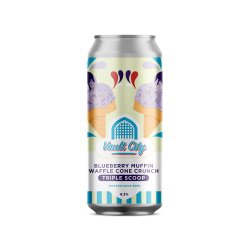 Vault City  Blueberry Muffin Waffle Cone Crunch Triple Scoop  8.3% 440ml Can - All Good Beer