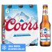 Coors Light Lager 6 x 330ml Bottles 