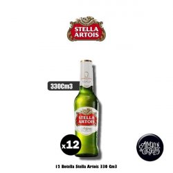 12 Stella Artois 330Cm3 Descartable. - Almacén de Cervezas