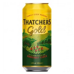 Thatchers Gold Somerset Cider Cans 10 x 440ml Case - Liquor Library