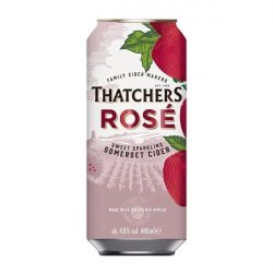 Thatchers Rose Cider Cans 24 x 440ml Case - Liquor Library