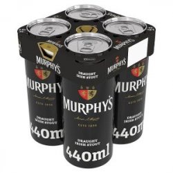 Murphy’s Stout 440ml Cans 4 Pack - Busby’s Cellar