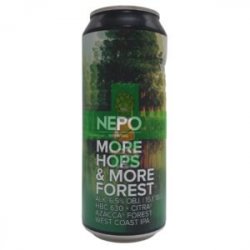 Nepomucen  More Hops & More Forest 50cl - Beermacia