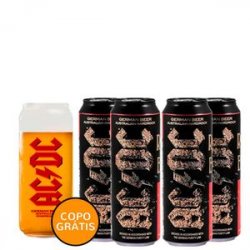 Pack 4 s ACDC + Copo Grátis - CervejaBox