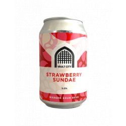 Vault City - Strawberry Sundae Sour 33 cl - Bieronomy