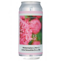 Ārpus Brewing Co. Ārpus X Outer Range Brewing Co Watermelon X Mint X Lime Smoothie Sour Ale Ārpus Brewing Co. Ārpus X Outer Range Brewing Co Watermelon X Mint X Lime Smoothie Sour Ale
