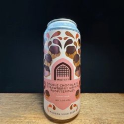 Vault City Brewing Double Chocolate Strawberry Cream Profiteroles