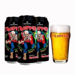Pack 3 Trooper Iron Maiden Ipa lata 473ml + Copo Trooper - CervejaBox
